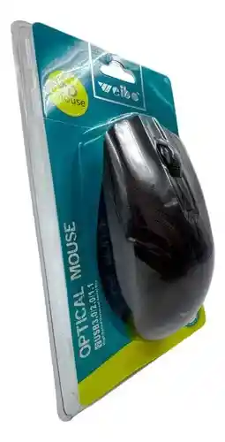 Mouse Optico Alambrico Fc-145 Negro