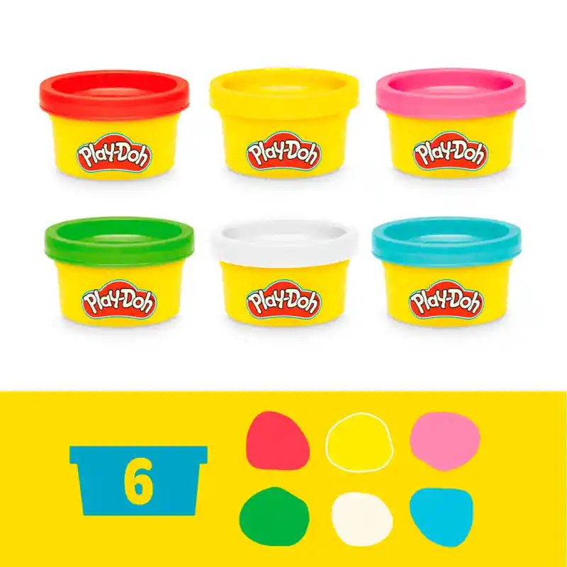 Juguete Play-doh Set Números Y Figuras Educativo Para Niños