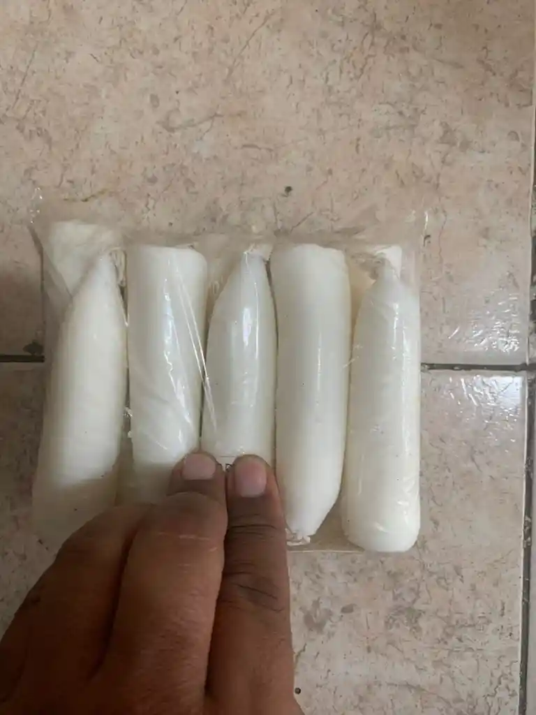 Velas De Sebo Blanca