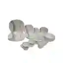 Vajilla 30 Piezas En Vitrocerámica, Blanco Y Negro Líneas Negras