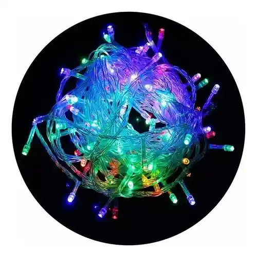 Instalación Navideña Multicolor Luces Navidad Colores X 2 Unidades