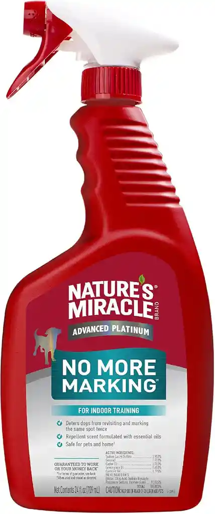 Spray Antimarcaje Perros Natures Miracle Platinum 709ml