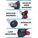Soplete Encendedor Gas Butano Recargable Flameador Torch Bs-620