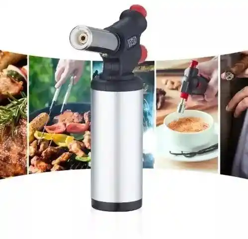 Soplete Encendedor Gas Butano Recargable Flameador Torch Bs-620