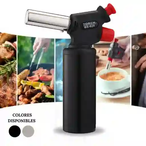 Soplete Encendedor Gas Butano Recargable Flameador Torch Bs-620
