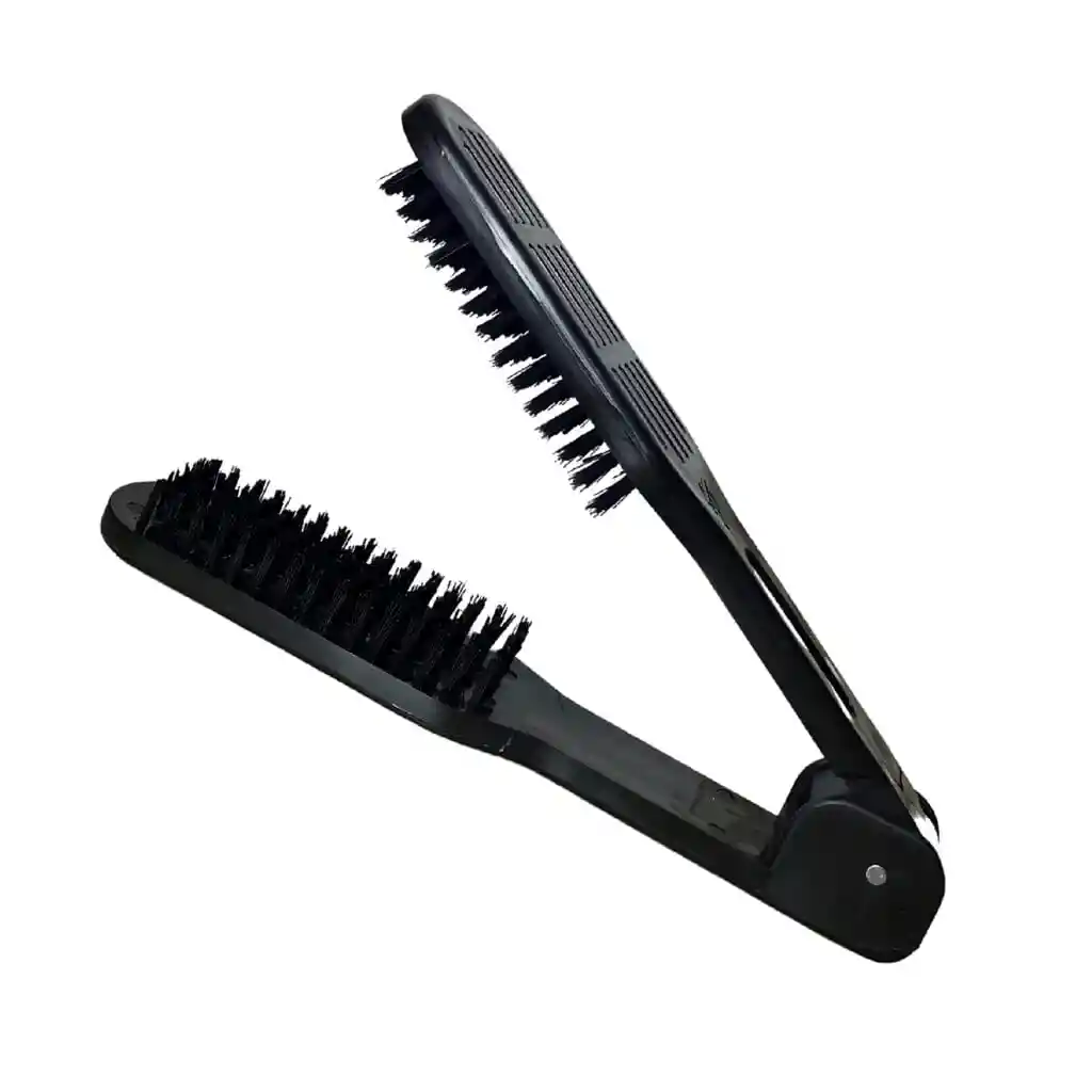 Cepillo Doble Cerdas Para Planchar Cabello Miracle Beauty Experts
