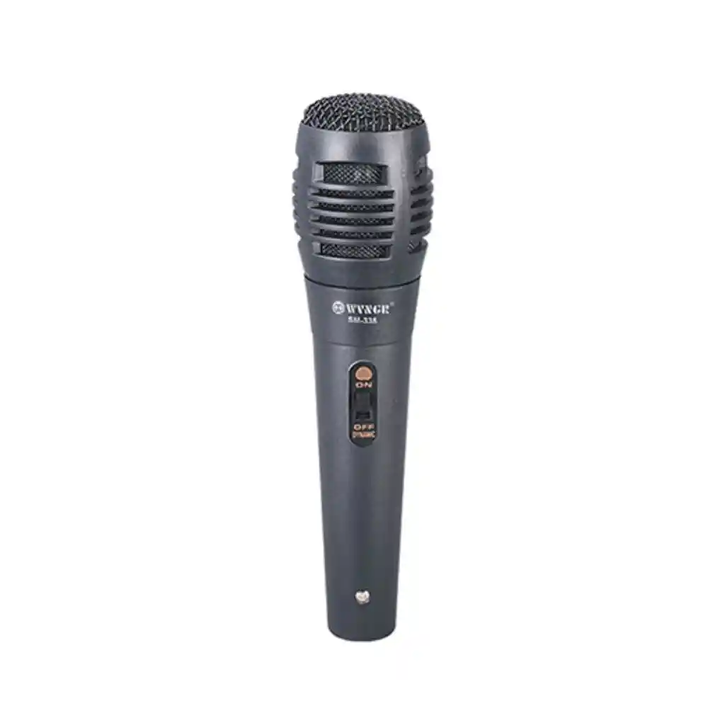 Microfono Alambrico Para Parlante Cabina De Sonido Karaoke