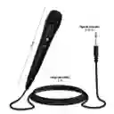 Microfono Alambrico Para Parlante Cabina De Sonido Karaoke