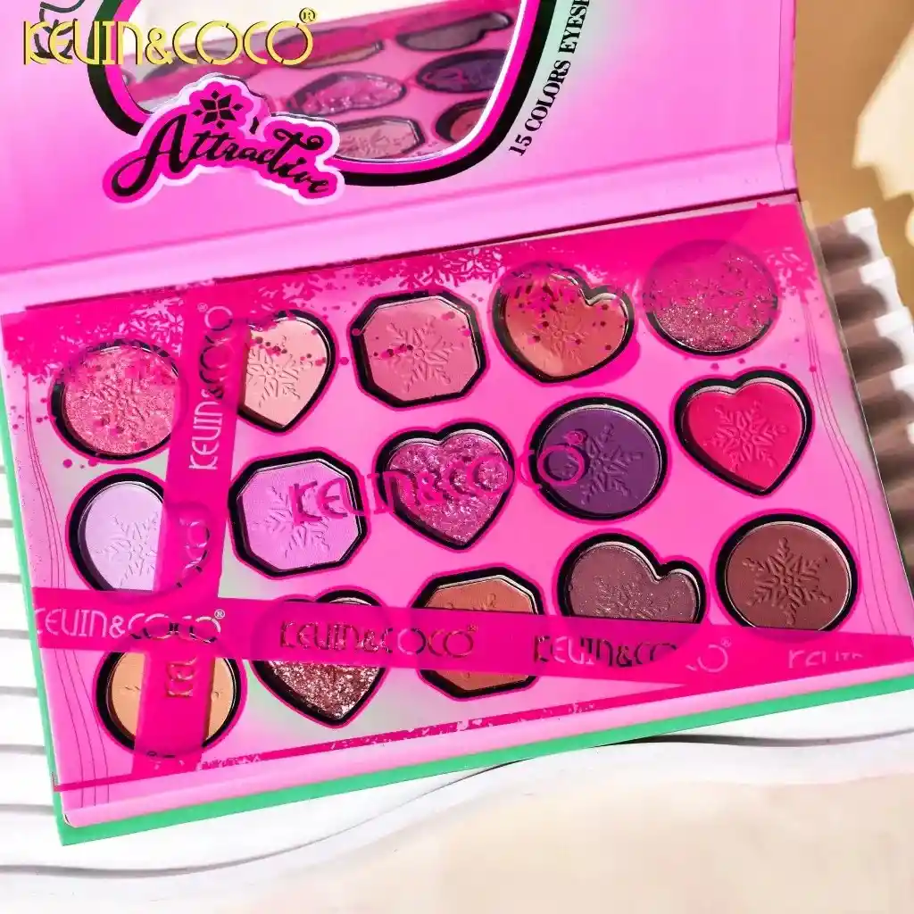 Sombra 15 Colores Atractive Ref Kc244775