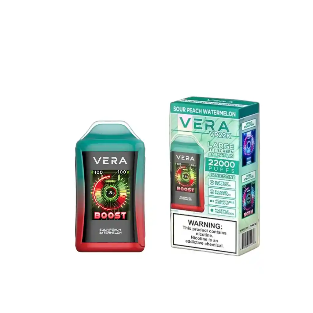 Disposable Vera Vr22000 Sour Peach Watermelon