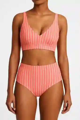 Bikini Sin Costuras Para Bronceo – Top Con Forro Y Almohadillas Talla M/l