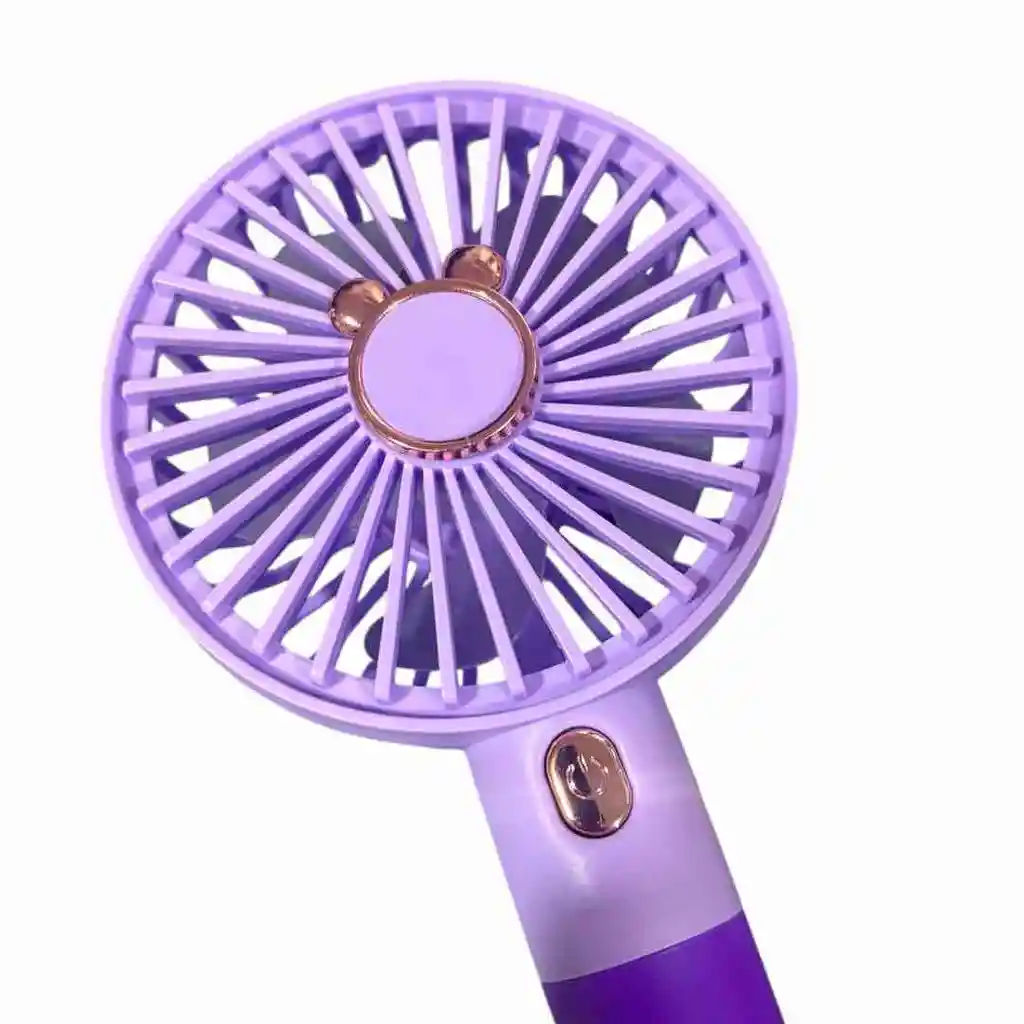Mini Ventilador Portátil De Mano Recargable Usb Escritorio