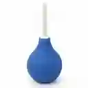 Enema Anal Para Limpieza 160ml Silicona. Azul