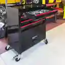 Caja De Herramientas X 151 Piezas 4 Gabinetes Protool Racing Negro