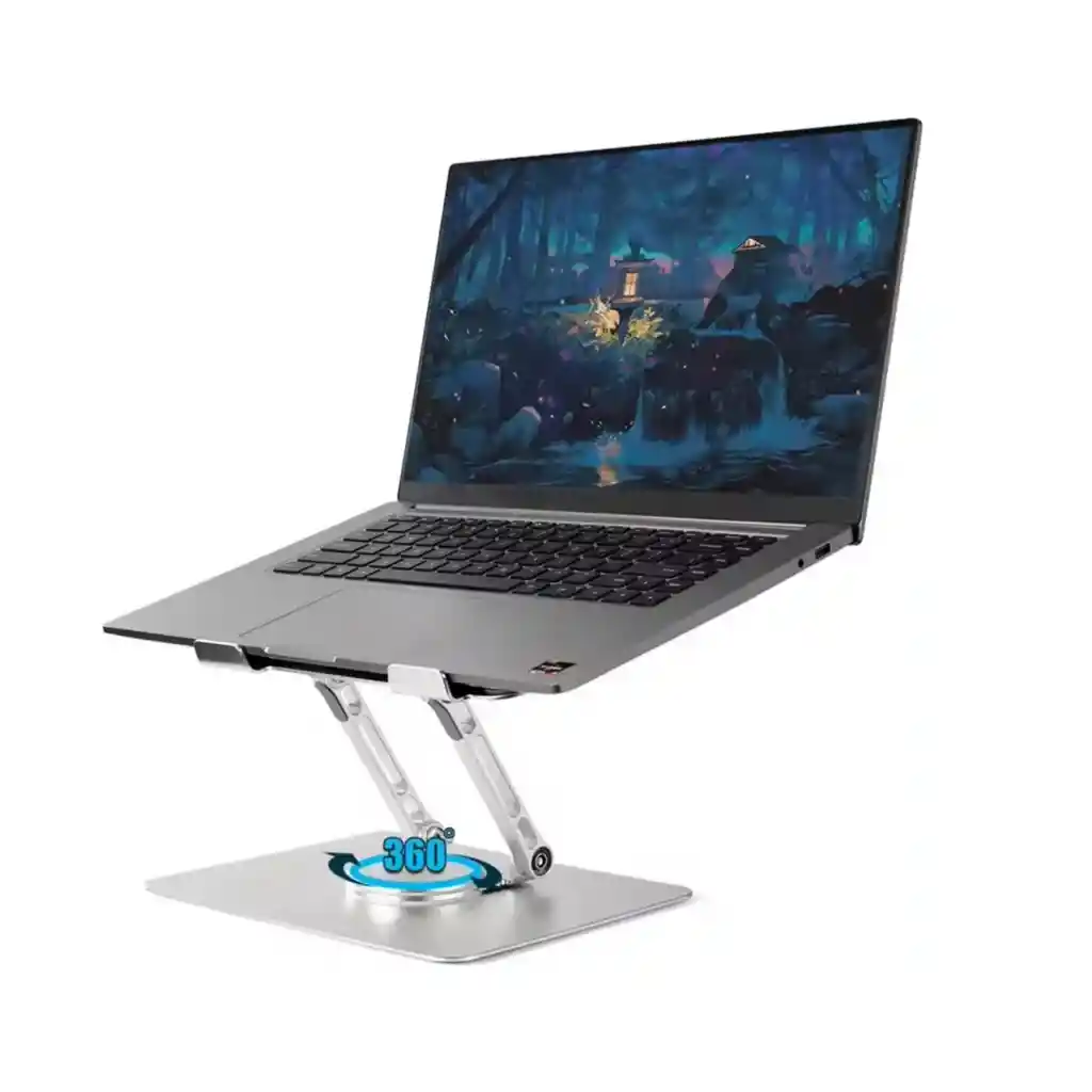 Base Stand Para Portatil Laptop Tablet 15.9p 360 Aluminio V3