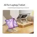 Base Stand Para Laptop Portatil Metalica V5.1 | 1 Ventilador
