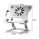 Base Stand Para Laptop Portatil Metalica V5.1 | 1 Ventilador