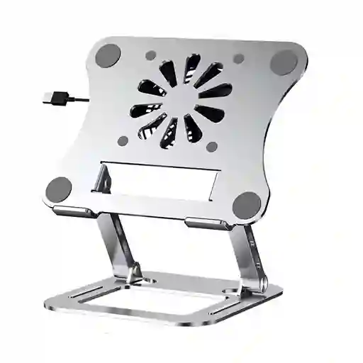 Base Stand Para Laptop Portatil Metalica V5.1 | 1 Ventilador