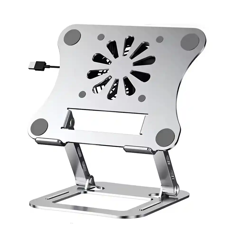 Base Stand Para Laptop Portatil Metalica V5.1 | 1 Ventilador