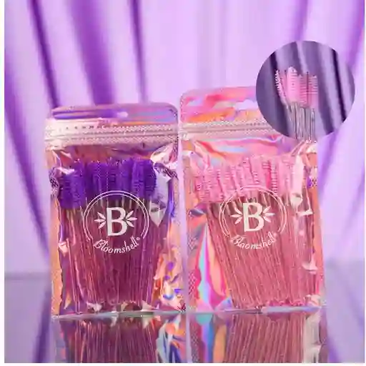 Cepillos Para Cejas Y Pestañas X25 Unds