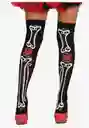 Medias De Huesos Y Calavera Esqueleto Larga Disfraz Halloween