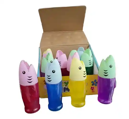 Slime Tiburon 17cm Colores Surtidos (unidad)