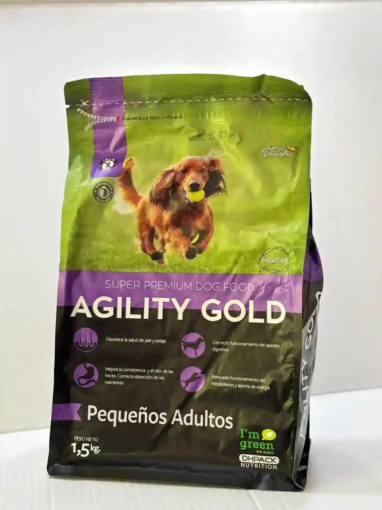 Agility Gold Pequeños Adultos 1.5k