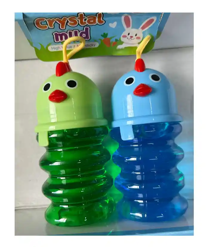 Slime Pollito Colores Surtidos