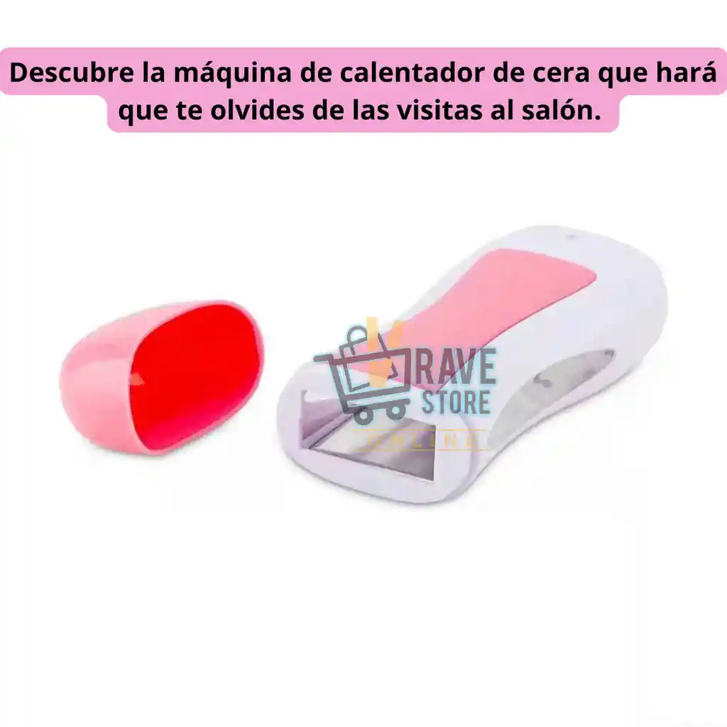 Maquina Portatil Depiladora Depilador Depilacion Cera Rollon
