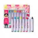 🎭 Pintucaritas Trendy – Set De 8 Colores Divertidos 🌈