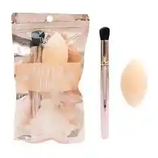 💖 Set De Brocha + Esponja Trendy – Aplicación Perfecta 💖