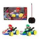 Carro Control Remoto Mario Kart Luces Y Sonido Mario Bros Rc