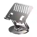 Soporte Base Aluminio Para Notebook Macbook Giro 360
