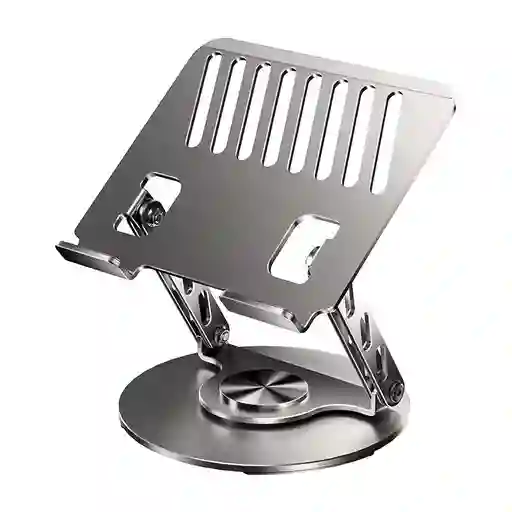 Soporte Base Aluminio Para Notebook Macbook Giro 360