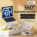 Soporte Base Aluminio Para Notebook Macbook Giro 360