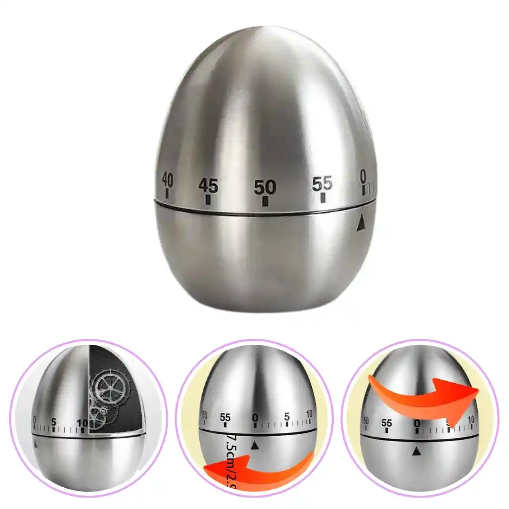 Temporizador De Huevos: Precisión Y Estilo En Tu Cocina