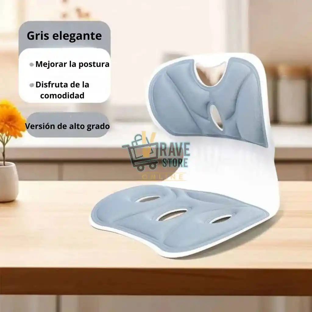 Silla Ergonómica Con Soporte Lumbar Y Corrección Postural