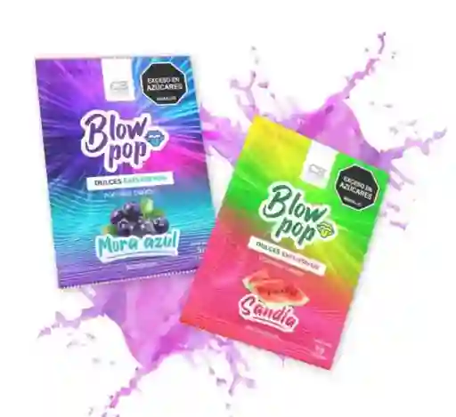 Blow Pop Kipitos Sexo Oral Mora Azul O Sandia