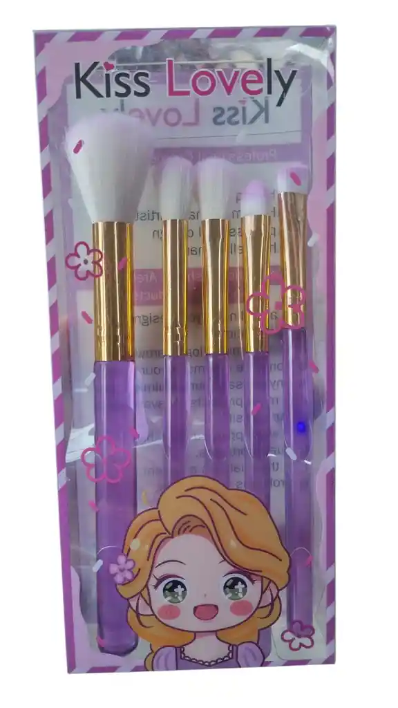 Kit Brochas X5 Variedad De Colores