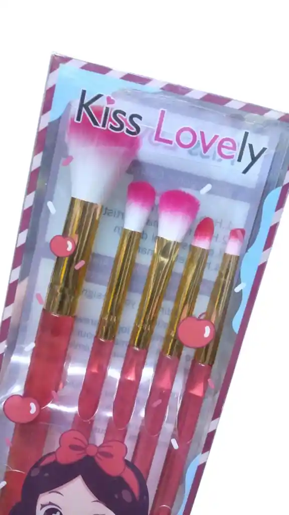 Kit Brochas X5 Variedad De Colores
