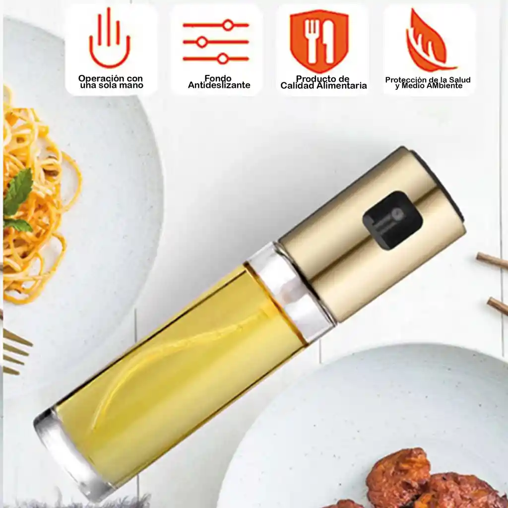 Botella Spray Para Aceite 100 Ml