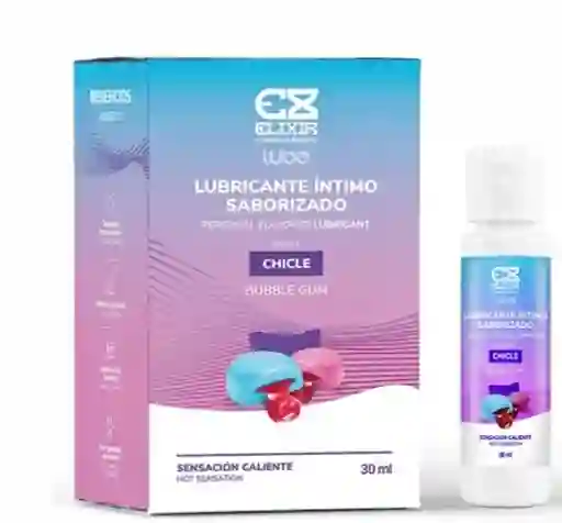 Lubricante Caliente - Sabor Chicle - Elixir - 30ml