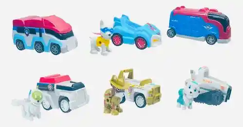 Torre Control Patrulla Canina Carros Impulso Paw Patrol X 6