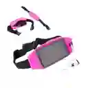 Canguro Porta Celular Fucsia Deportes Fitness