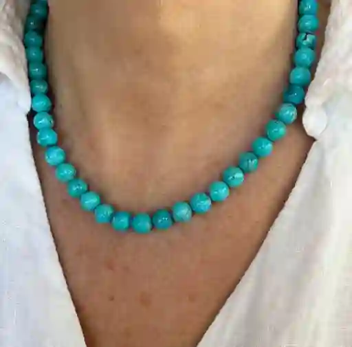 Collar En Turquesa