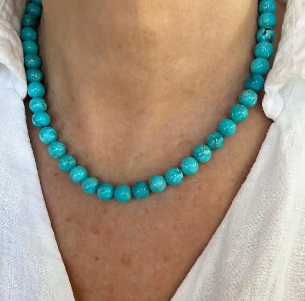 Collar En Turquesa