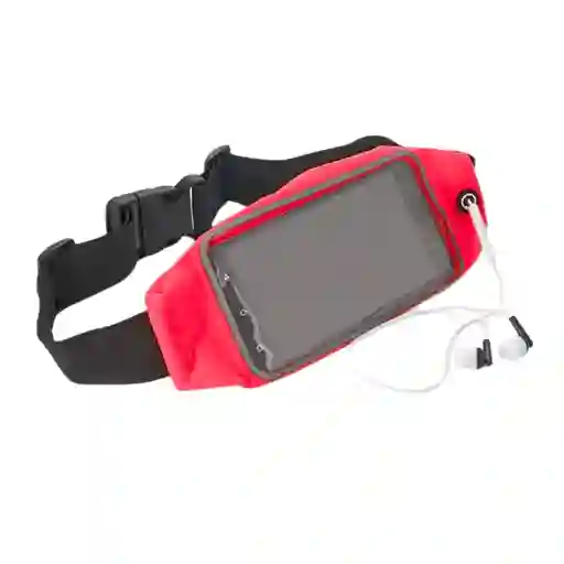 Canguro Porta Celular Rojo Deportes Fitness