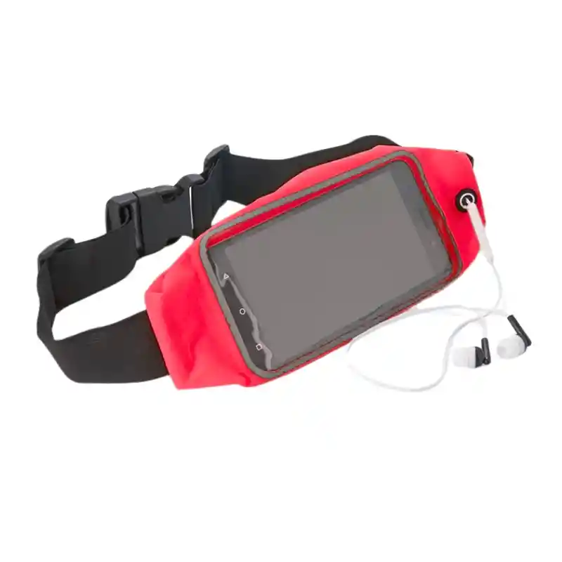 Canguro Porta Celular Rojo Deportes Fitness