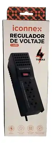 Regulador De Voltaje 4 Tomas