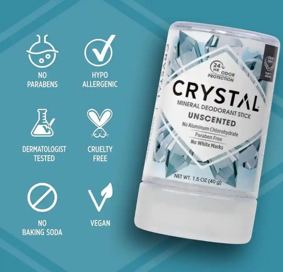 Desodorante Sin Aroma Crystar Body